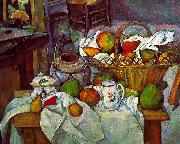 Paul Cezanne Vessels, Basket and Fruit china oil painting artist